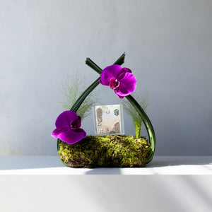 Money Floral Arrangement