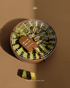Yamat Al Eid - Round Leather Trays