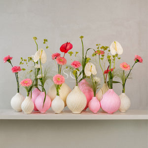 White & Baby pink - Yarn Collection
