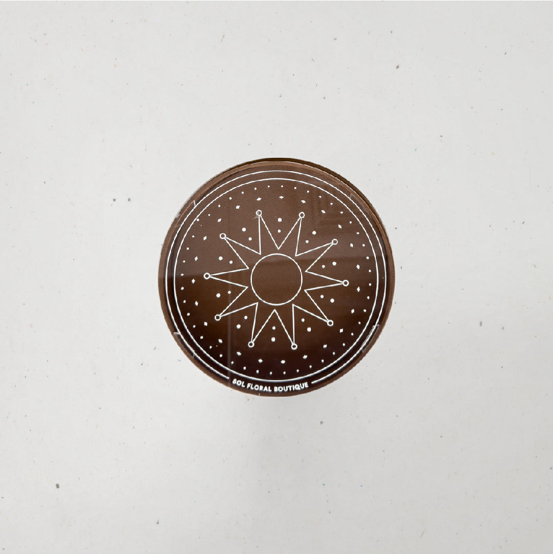 The Leather Collection - Round Trays