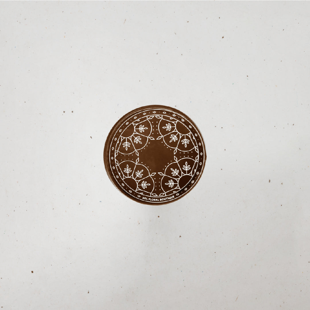 The Leather Collection - Round Trays