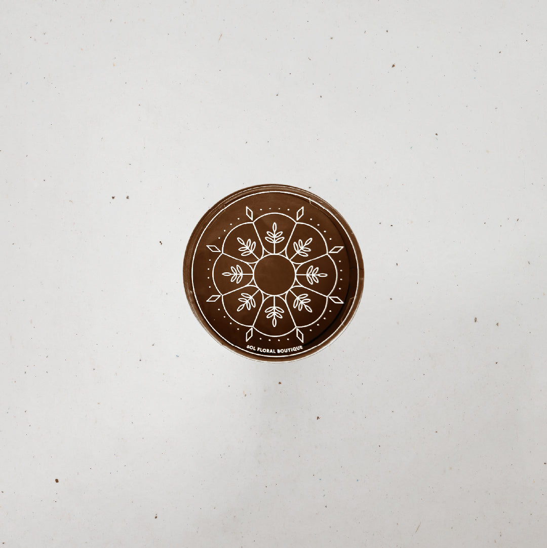 The Leather Collection - Round Trays