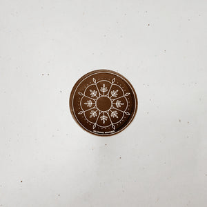 The Leather Collection - Round Trays