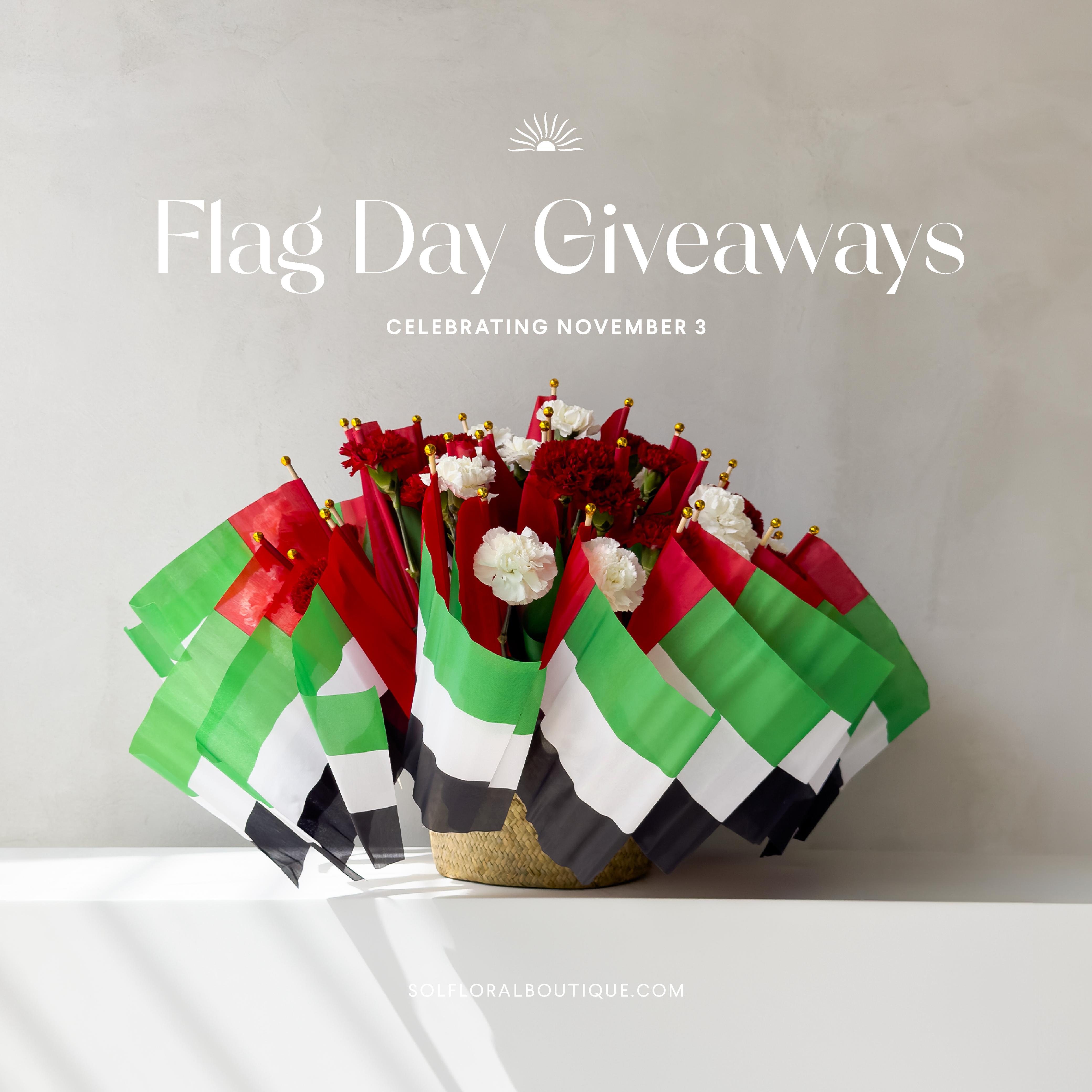 Flag Day Giveaways